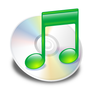iTunes 7 Green Icon 300x300 png